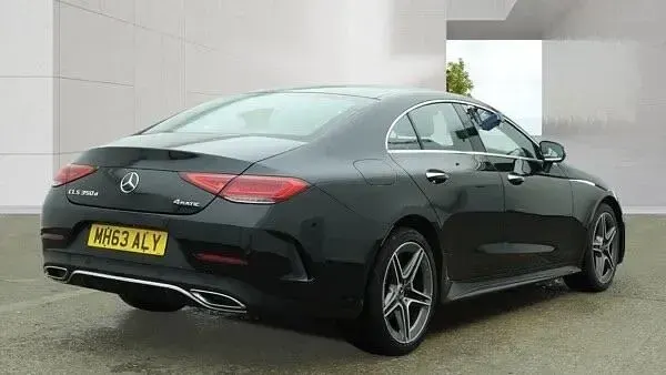 Used Mercedes CLS350 AMG line 286 HP (210 kW) 2019 Black Coupe