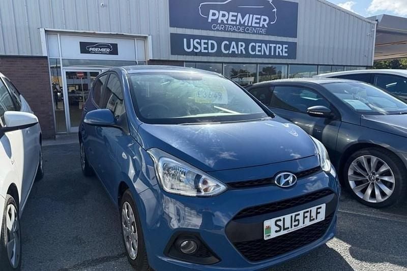 Blue Used 2015 Hyundai i10 SE Hatchback | £3,649 (Fair price) - Image 1/1