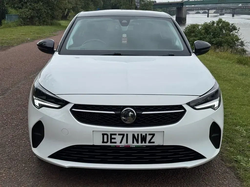 Used Vauxhall Corsa 2021 White Hatchback