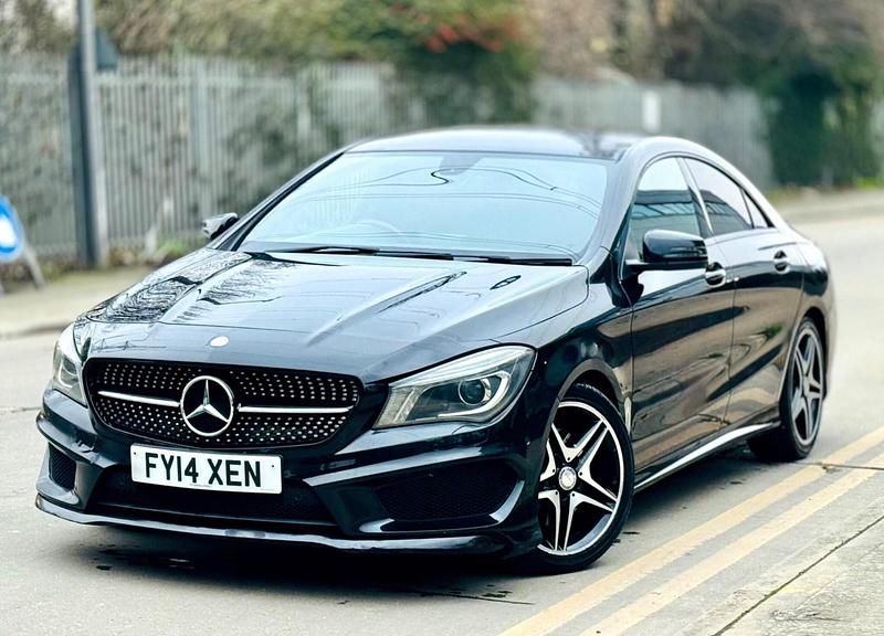 Used Mercedes CLA220 AMG 2014 Black Sedan