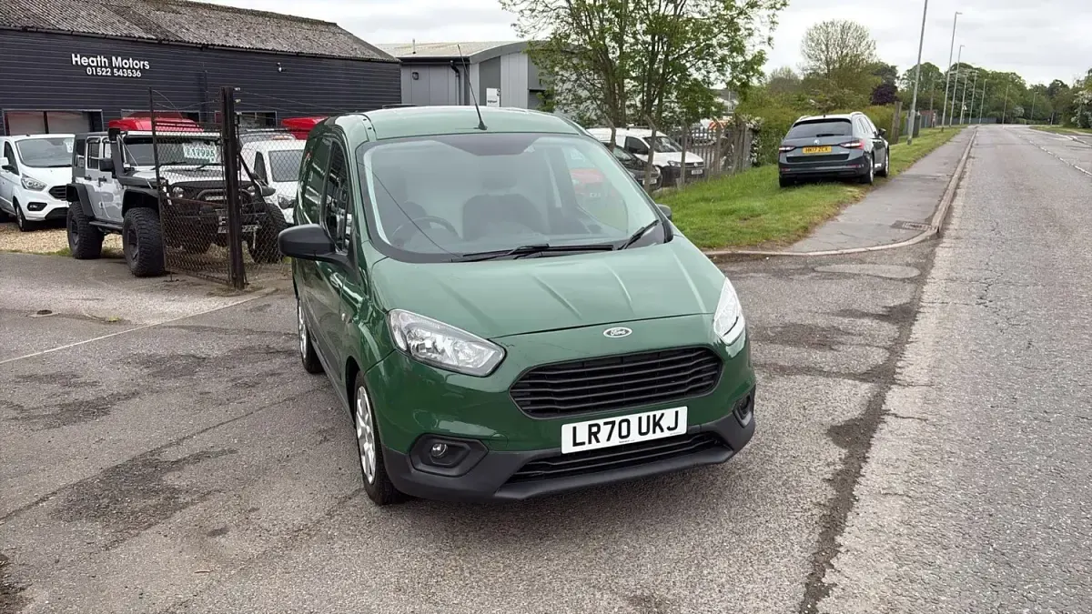 Używany Ford Transit Trend 2020 Zielony Van