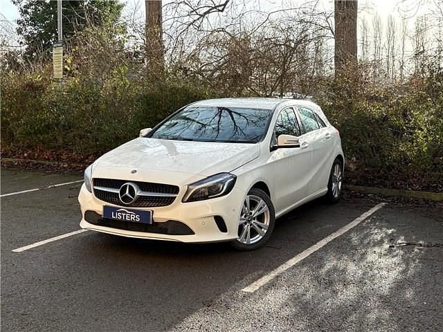 Used Mercedes A180 Premium 2017 White Hatchback