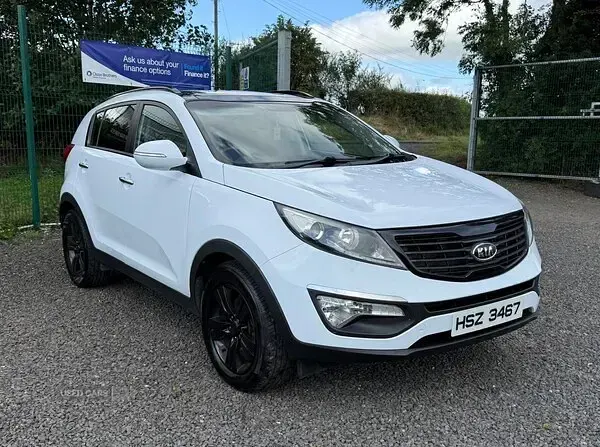 Used Kia Sportage 115 HP (84 kW) 2012 White SUV