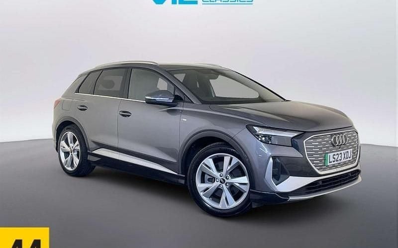 Used Audi Q4 e-tron S-Line 150 kW (204 HP) 2023 Grey SUV