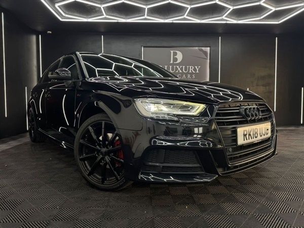 Black Used 2018 Audi A3 Sportback Black Edition Hatchback | £14,995 (Fair price) - Image 1/1