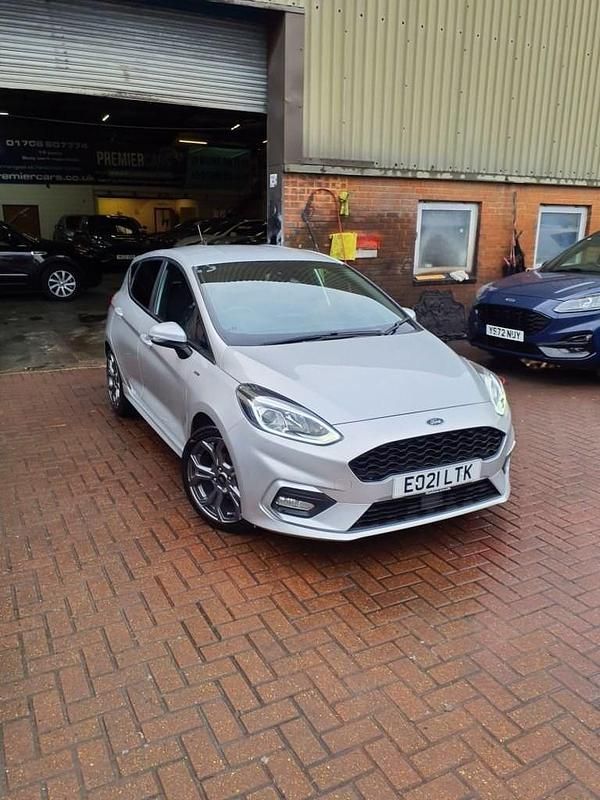 Silver Used 2021 Ford Fiesta ST-Line Hatchback | £8,995 (Super price) - Image 1/3