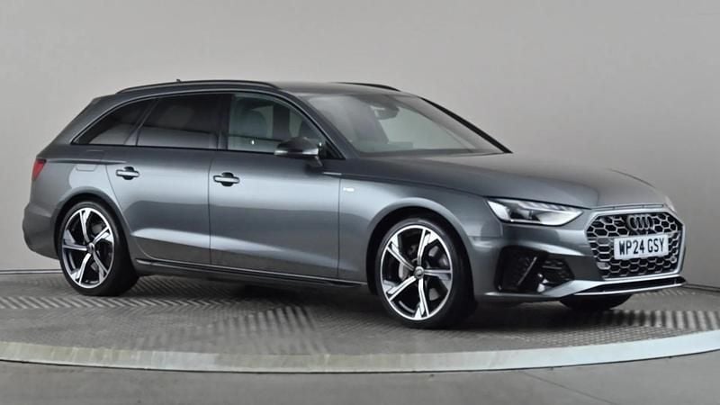 Grey Used 2024 Audi A4 Black Edition Estate | £38,098 - Image 1/4