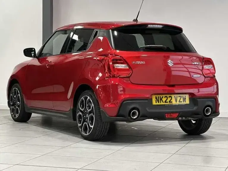 Used Suzuki Swift Sport 129 HP (94 kW) 2022 Burning red metallic Hatchback