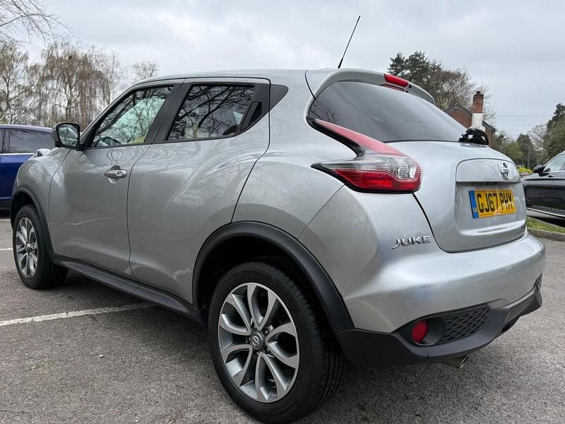 Used Nissan Juke Tekna 117 HP (86 kW) 2017 Silver SUV