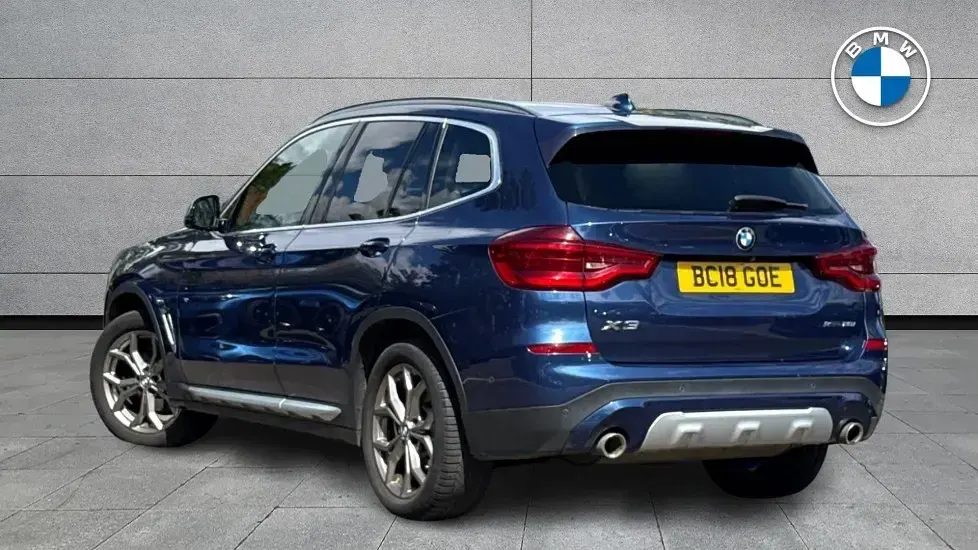 Used BMW X3 xLine 181 HP (133 kW) 2018 Blue SUV