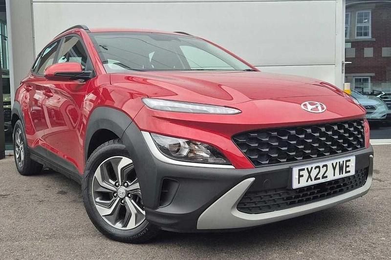 Pulse red Used 2022 Hyundai Kona SE SUV | £13,490 (Good price) - Image 1/1