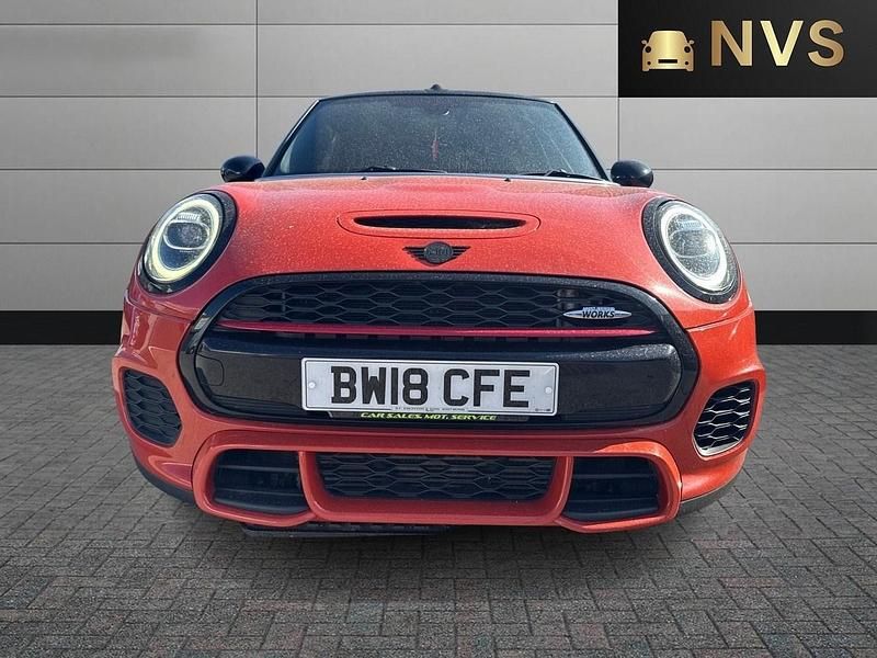 Used Mini John Cooper Works Cabriolet 231 HP (169 kW) 2018 Orange Cabriolet