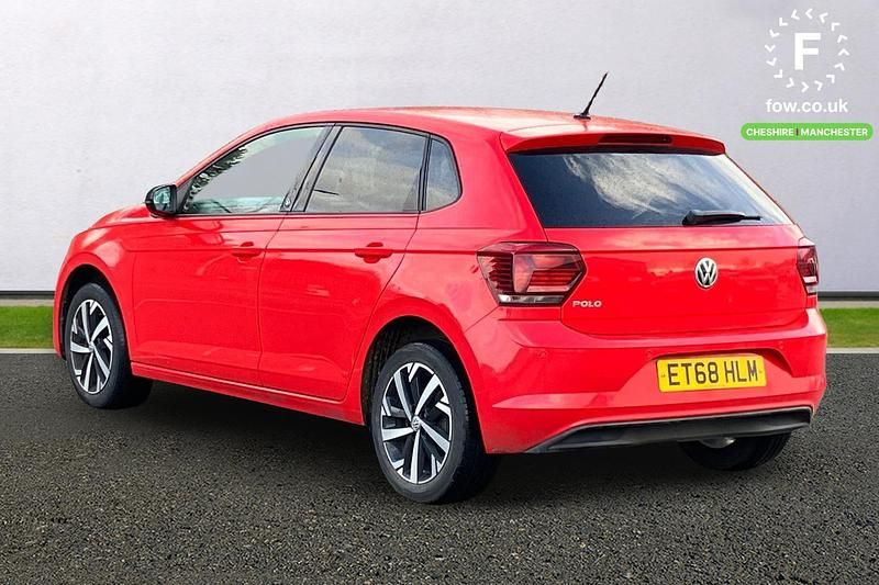 Used VW Polo Beats 95 HP (69 kW) 2019 Red Hatchback