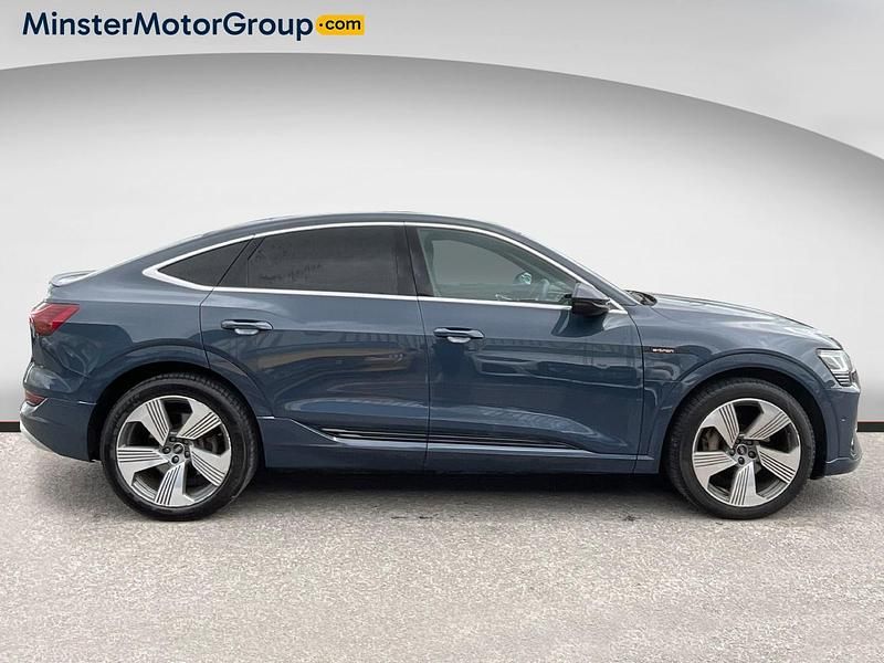 Used Audi e-tron S-Line 300 kW (408 HP) 2022 Blue SUV