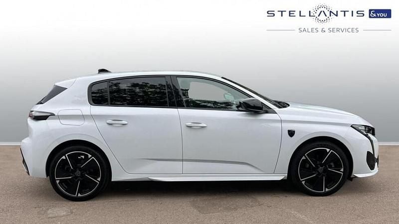 White Used 2024 Peugeot e-308 GT Hatchback | £18,321 (Good price) - Image 1/4