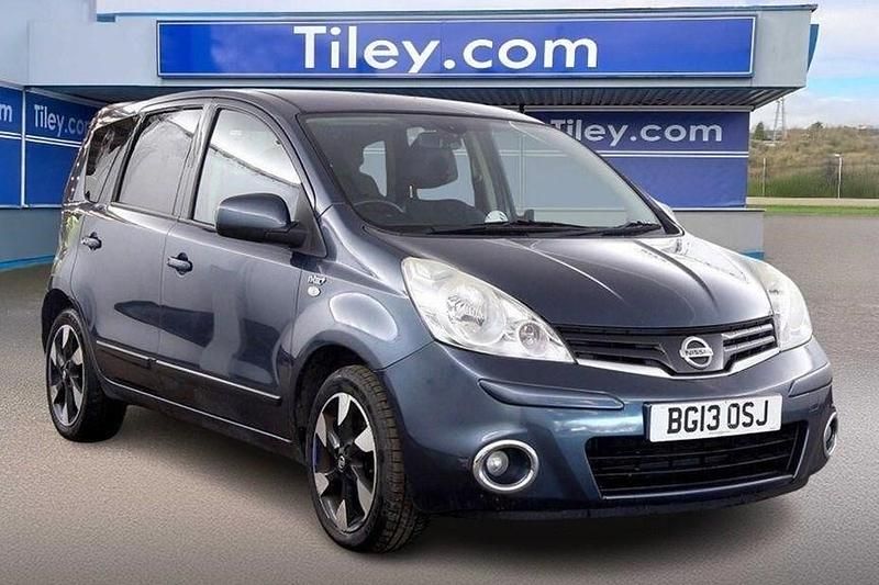 Used Nissan Note N-TEC 110 HP (80 kW) 2013 Blue Hatchback