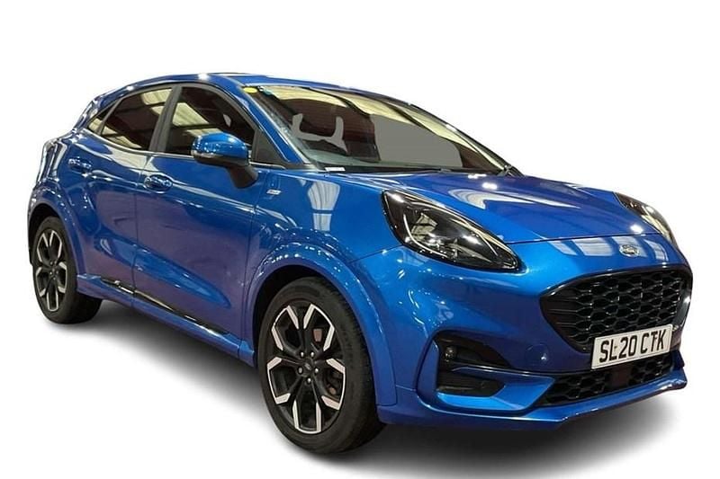 Used Ford Puma ST-Line X 155 HP (114 kW) 2020 Blue SUV