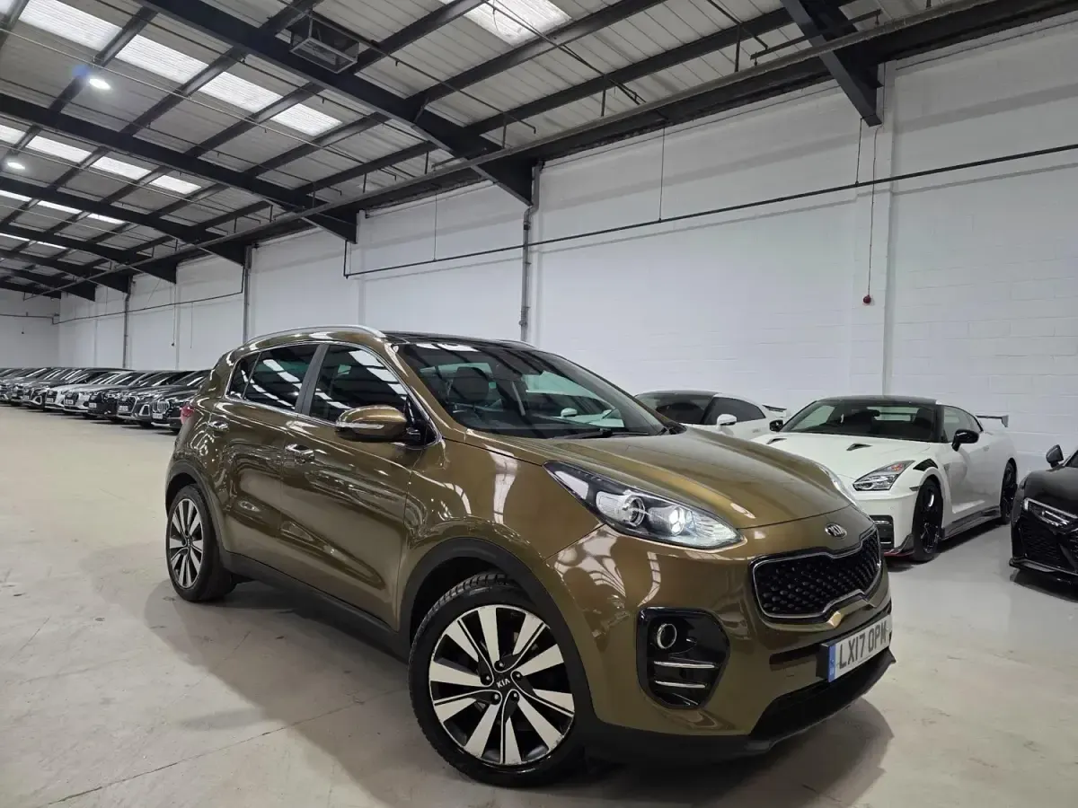 Begagnad Kia Sportage 141 HK (103 kW) 2017 Grön SUV