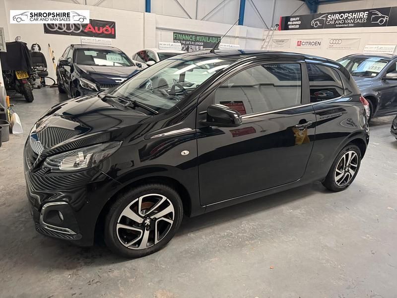 Black Used 2016 Peugeot 108 Allure Hatchback | £4,495 (Good price) - Image 1/4