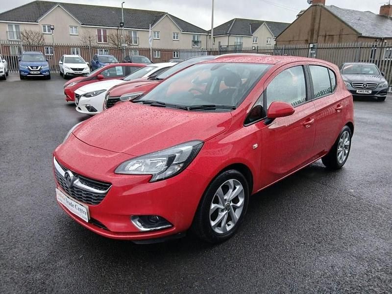 Used Vauxhall Corsa SRi 90 HP (66 kW) 2018 Red Hatchback