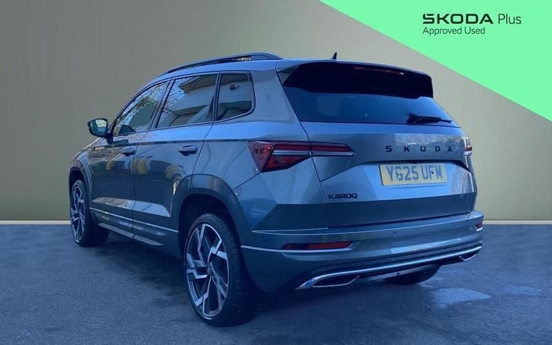 Used Skoda Karoq SportLine 150 HP (110 kW) 2025 Grey SUV