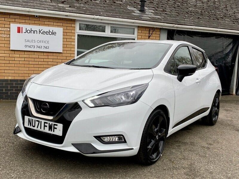 White Used 2021 Nissan Micra S Hatchback | £11,699 (Fair price) - Image 1/4