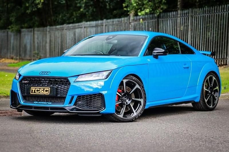 Used Audi TT RS Sport 400 HP (294 kW) 2019 Blue Coupe