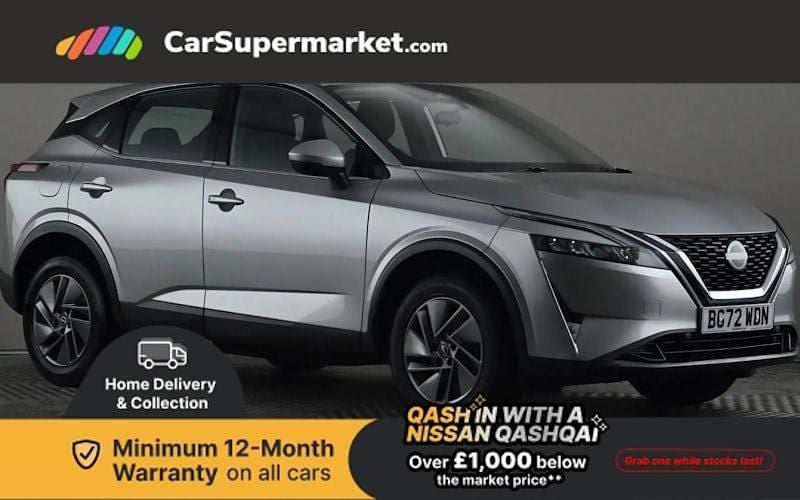 Silver Used 2022 Nissan Qashqai Acenta Premium SUV | £15,997 (Good price) - Image 1/3