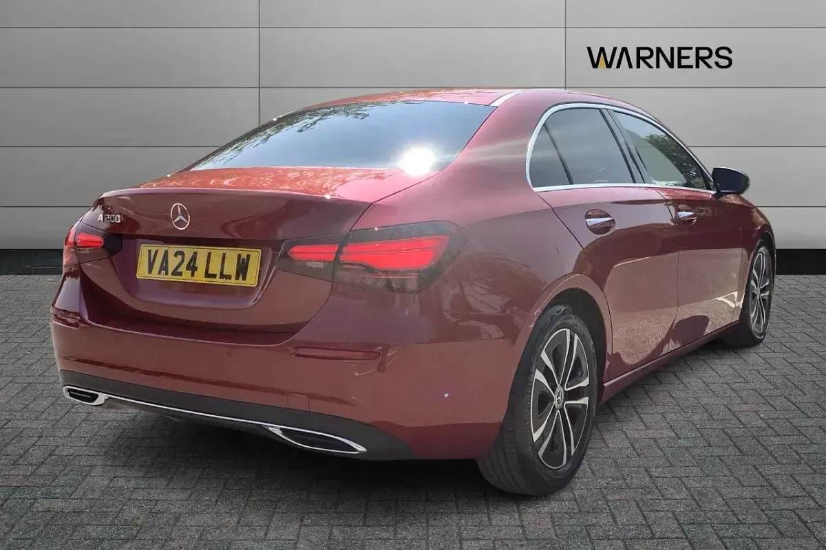Used Mercedes A200 Executive 175 HP (128 kW) 2024 Red Sedan