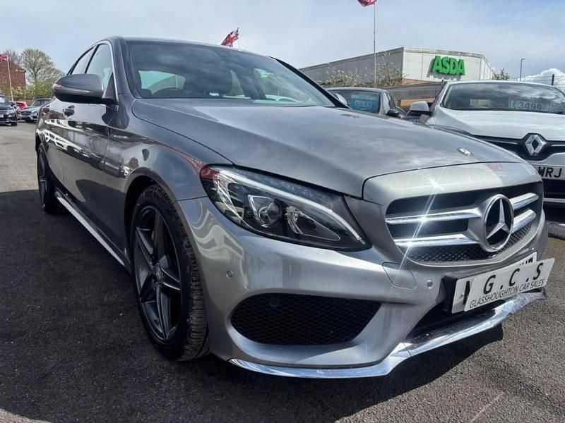 Usado Mercedes C250 AMG line 2014 Prateado Sedan
