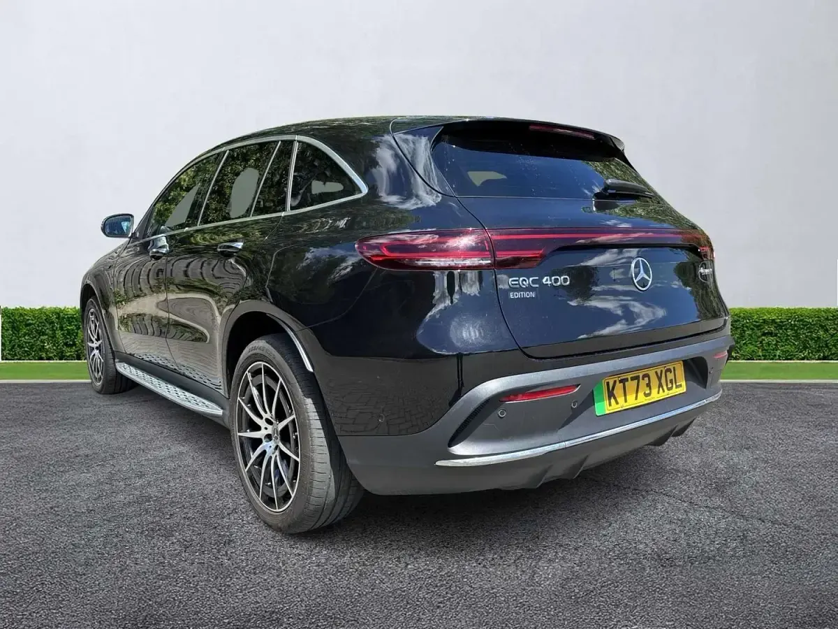 Used Mercedes EQC400 AMG line 300 kW (408 HP) 2023 Black SUV