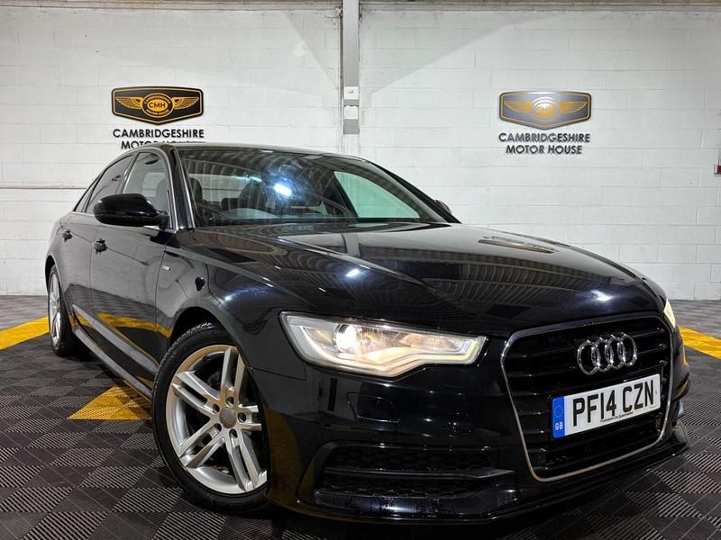 Used Audi A6 S-Line 2014 Black Sedan