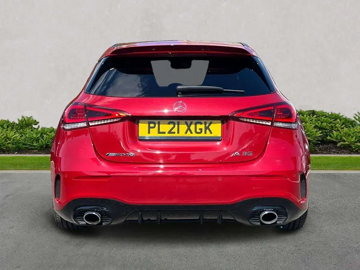 Used Mercedes A35 AMG Executive 2021 Red Hatchback