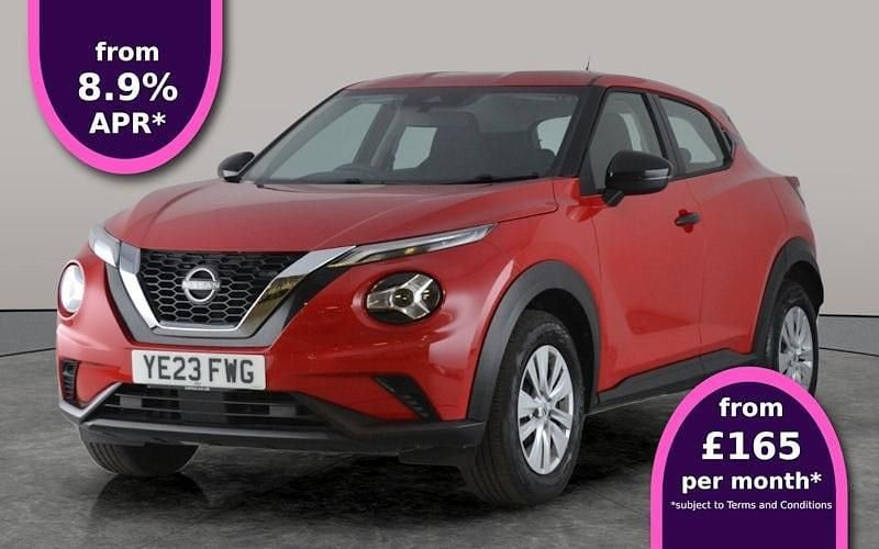 Red Used 2023 Nissan Juke Visia SUV | £13,150 (Good price) - Image 1/3