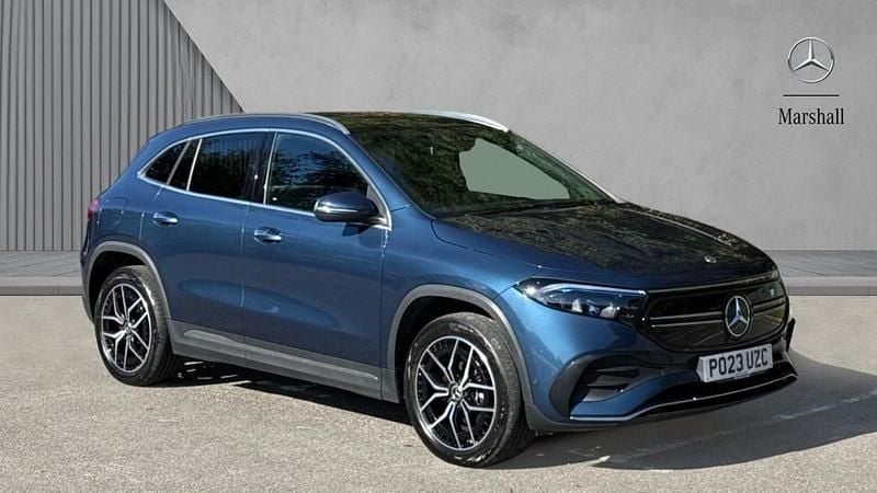 Blue Used 2023 Mercedes EQA250+ AMG Line Premium SUV | £26,390 (Fair price) - Image 1/4
