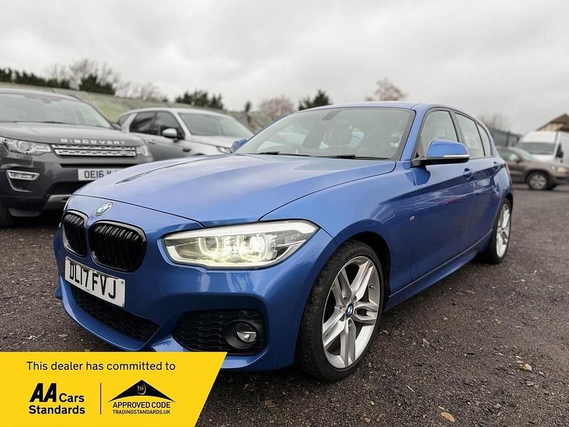 Used BMW 116 M Sport 116 HP (85 kW) 2017 Blue Hatchback