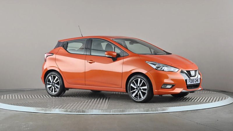 Orange Used 2018 Nissan Micra Acenta Limited Edition Hatchback | £8,498 (Fair price) - Image 1/4