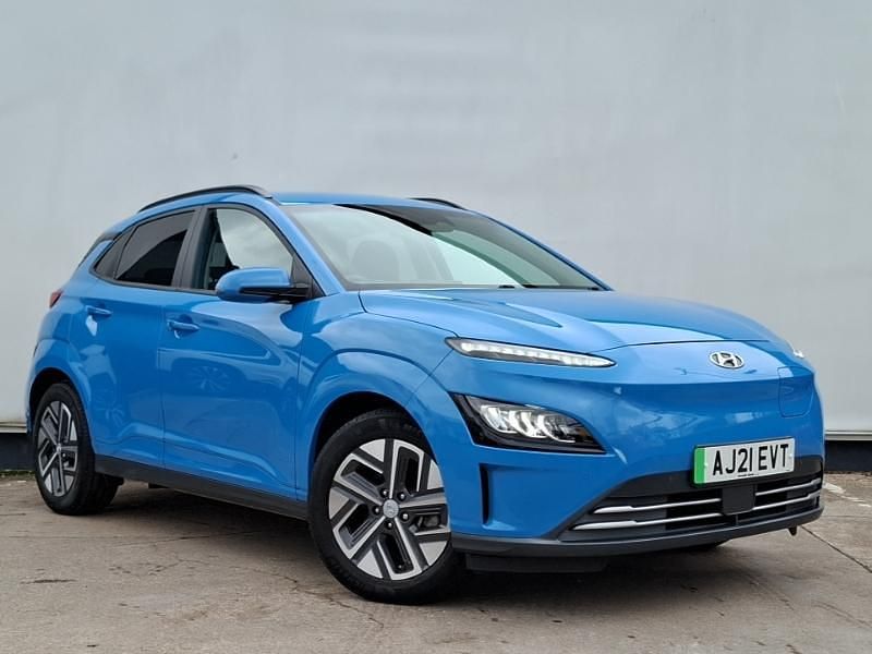 Used Hyundai Kona Premium 150 kW (204 HP) 2021 Blue SUV