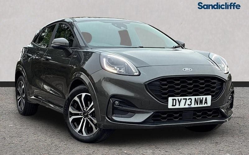 Magnetic (exclusive paint) Used 2023 Ford Puma ST-Line Hatchback | £15,639 (Good price) - Image 1/4