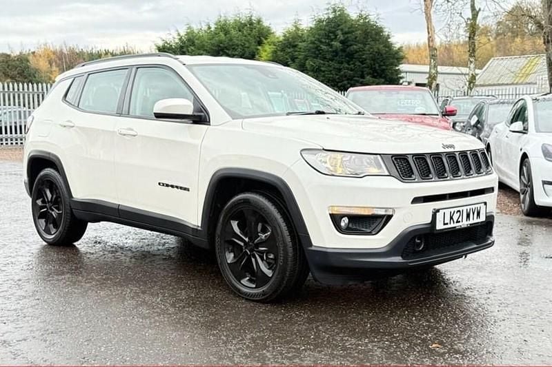 White Used 2021 Jeep Compass Night Eagle SUV | £13,495 (Fair price) - Image 1/1