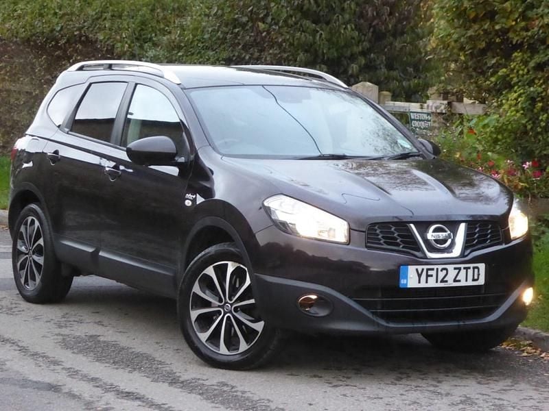 Black Used 2012 Nissan Qashqai +2 N-TEC SUV | £2,795 (Fair price) - Image 1/4