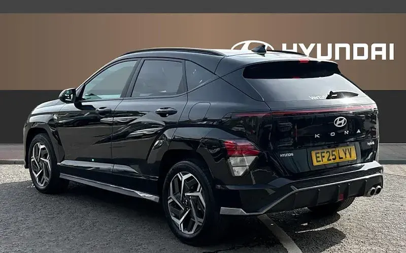 Second-hand Hyundai Kona N Line 129 CP (94 kW) 2025 Negru SUV