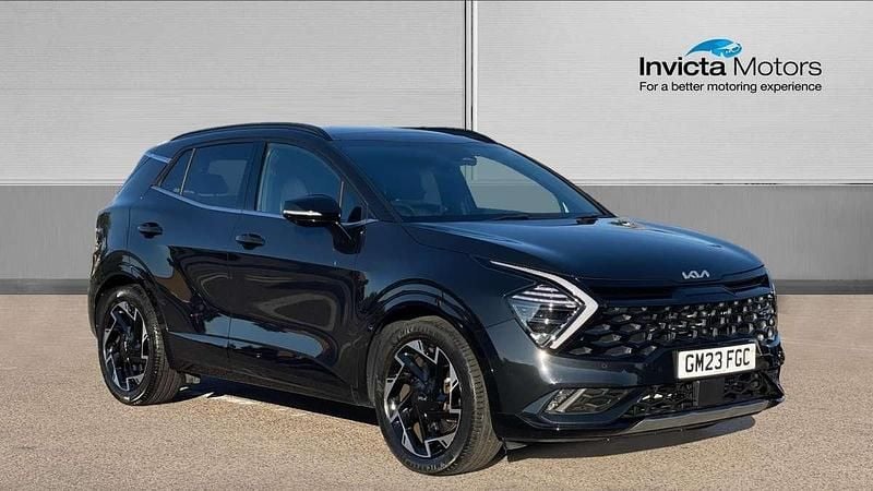 Black Used 2023 Kia Sportage 4 SUV | £28,345 (Fair price) - Image 1/4