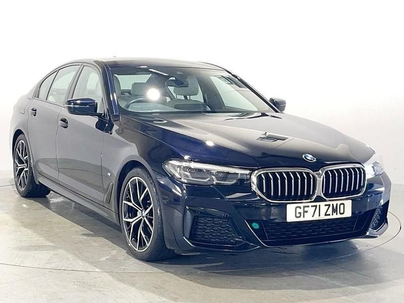 Used BMW 520 M Sport 2021 Black Sedan