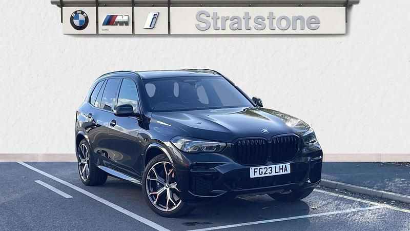Black Used 2023 BMW X5 M Sport SUV | £49,493 (Good price) - Image 1/4