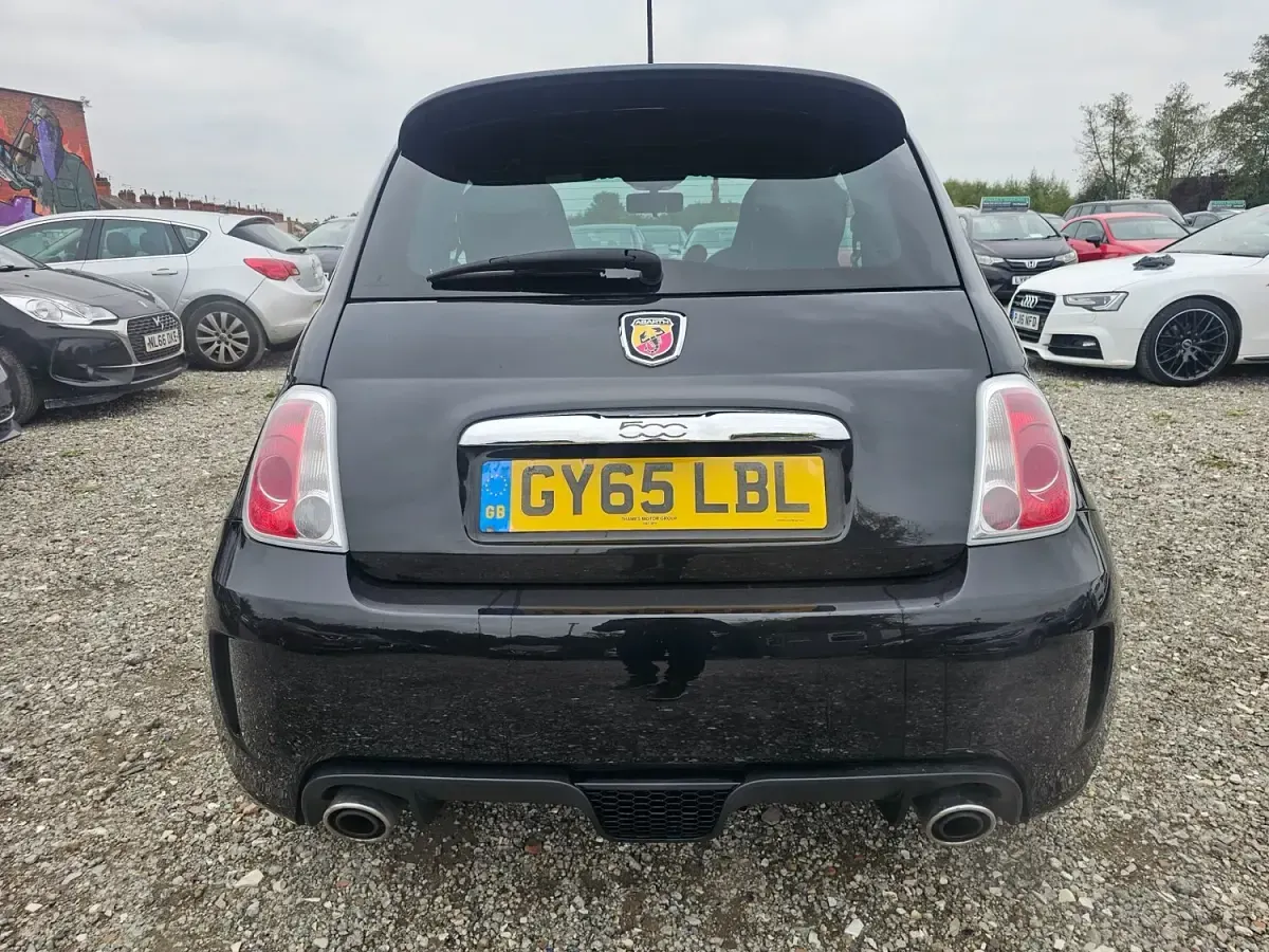 Used Abarth 595 160 HP (117 kW) 2015 Black Hatchback