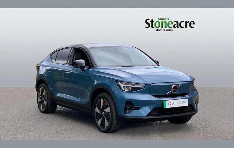 Blue New 2025 Volvo EC40 Plus SUV | £49,995 - Image 1/4
