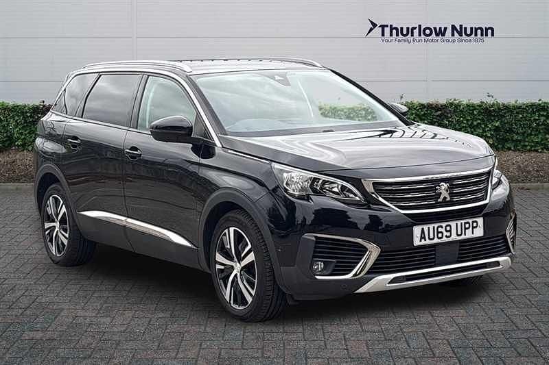 Black Used 2019 Peugeot 5008 Allure MPV | £14,749 (Good price) - Image 1/4