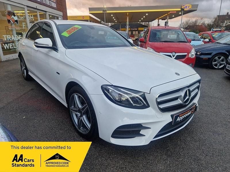 White Used 2019 Mercedes E300 AMG line Sedan | £17,995 (Good price) - Image 1/4