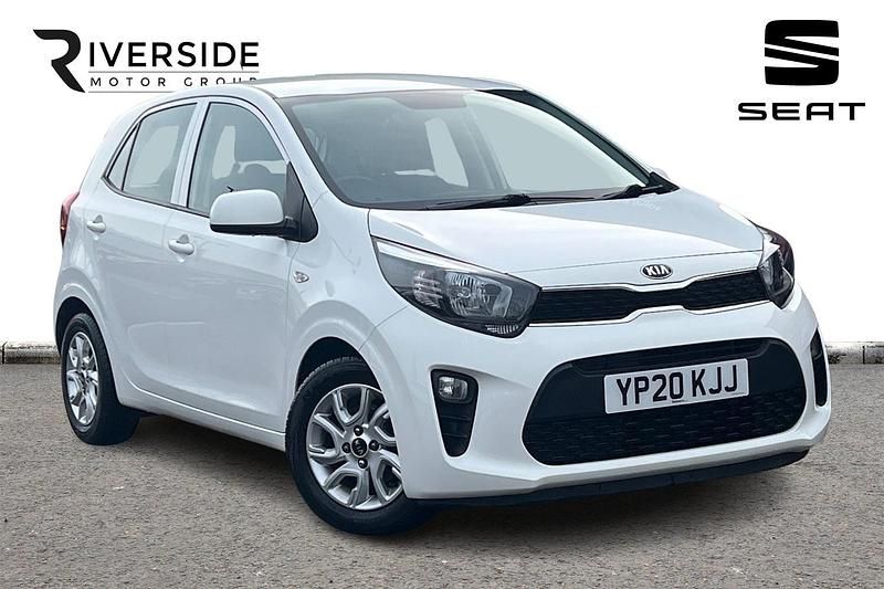 Used Kia Picanto 83 HP (61 kW) 2020 White Hatchback